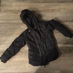 Columbia size 6/6X Girls Winter Jacket with Omnitech.